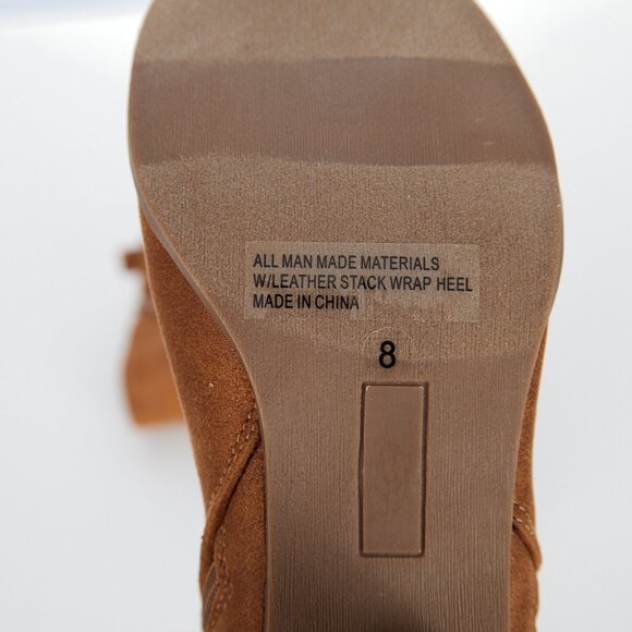 DV Dolce Vita Stitch Fix Caitie Bootie in Tan Women's 8 NWT - Picture 7 of 9